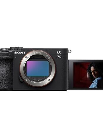 Sony Alpha ILCE-7CM2 Full-Frame Interchangeable-Lens Mirrorless vlog Camera (Body Only) | Made for Creators | 33.0 MP | Artificial Intelligence Based Autofocus | 4K 60p Recording – Black